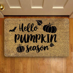 Halloween Doormat Hello Pumpkin Season Door Mat Fall Doormat Fall Leaves Door Mat Fall Autumn Decor Gift Home Doormat Pumpkin Doormat Home Doormat - Scotstee Shop