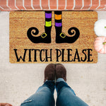 Halloween Doormat Witch Please Doormat Funny Halloween Doormat Home Doormat - Scotstee Shop