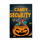 Halloween Flag Candy Security Halloween Pumpkin Halloween Garden Flag - Garden Flag - Scotstee Shop