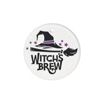 Halloween Ornament Witch's Brew Halloween Tree Decorations Halloween Circle Ornament (2 sided) - Scotstee Shop
