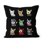 Halloween Pillow Cute Corgi Funny Halloween Costume Halloween Throw Pillows Canvas Throw Pillow - Scotstee Shop