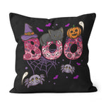 Halloween Pillow Cute Friends Halloween Boo Halloween Costume Halloween Throw Pillows Canvas Throw Pillow - Scotstee Shop