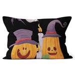 Halloween Pillow Cute Pumpkins Halloween Throw Pillows Canvas Throw Pillow - Scotstee Shop