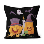 Halloween Pillow Cute Pumpkins Halloween Throw Pillows Canvas Throw Pillow - Scotstee Shop