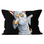 Halloween Pillow Dabbing Ghost Corgi Cute Halloween Corgi Funny Dab Dog Halloween Throw Pillows Canvas Throw Pillow - Scotstee Shop