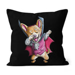 Halloween Pillow Dabbing Vampire Corgi Cute Halloween Corgi Funny Dab Dog Halloween Throw Pillows - Scotstee Shop