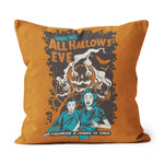 Halloween Pillow Halloween is Coming Halloween Throw Pillows Canvas Throw Pillow - Scotstee Shop