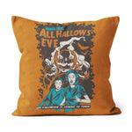 Halloween Pillow Halloween is Coming Halloween Throw Pillows Canvas Throw Pillow - Scotstee Shop
