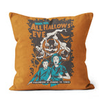 Halloween Pillow Halloween is Coming Halloween Throw Pillows Canvas Throw Pillow - Scotstee Shop