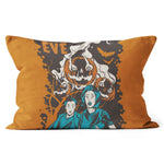 Halloween Pillow Halloween is Coming Halloween Throw Pillows Canvas Throw Pillow - Scotstee Shop