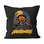 Halloween Pillow Halloween Jack O Lantern Pumpkin Halloween Throw Pillows Canvas Throw Pillow - Scotstee Shop