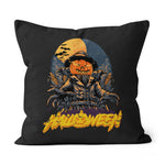 Halloween Pillow Halloween Jack O Lantern Pumpkin Halloween Throw Pillows Canvas Throw Pillow - Scotstee Shop