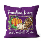 Halloween Pillow Halloween Pumpkin, Fall Thanksgiving Gift Halloween Throw Pillows Canvas Throw Pillow - Scotstee Shop