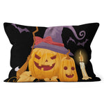 Halloween Pillow Hello Pumpkin Halloween Throw Pillows Canvas Throw Pillow - Scotstee Shop