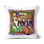 Halloween Pillow Hocus Pocus Y'all Halloween Throw Pillows Canvas Throw Pillow - Scotstee Shop