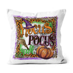 Halloween Pillow Hocus Pocus Y'all Halloween Throw Pillows Canvas Throw Pillow - Scotstee Shop