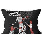 Halloween Pillow Let's Get Spooky Halloween Funny Halloween Throw Pillows Canvas Throw Pillow - Scotstee Shop