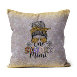 Halloween Pillow One Spooky Mimi Messy Bun Funny Family Halloween Costume Halloween Throw Pillows Halloween Canvas Throw Pillow - Scotstee Shop