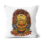 Halloween Pillow Scary Pumpkin Halloween Throw Pillows Halloween Canvas Throw Pillow - Scotstee Shop