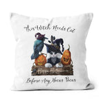 Halloween Pillow This Witch Needs Cat Before Any Hocus Pocus Halloween Throw Pillows Halloween Canvas Throw Pillow - Scotstee Shop