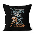 Halloween Pillow Witch Its just a Bunch of Hocus Pocus Halloween Throw Pillows Halloween Canvas Throw Pillow - Scotstee Shop