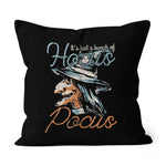 Halloween Pillow Witch Its just a Bunch of Hocus Pocus Halloween Throw Pillows Halloween Canvas Throw Pillow - Scotstee Shop