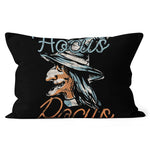Halloween Pillow Witch Its just a Bunch of Hocus Pocus Halloween Throw Pillows Halloween Canvas Throw Pillow - Scotstee Shop