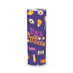 Halloween Tumbler Candy Sweet Trick Or Treat Funny Halloween Pumpkin Tumbler Halloween Skinny Tumbler 20oz - Scotstee Shop