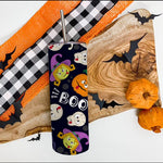 Halloween Tumbler Cartoon Zombies And Monsters Funny Halloween Pumpkin Tumbler Halloween Skinny Tumbler 20oz - Scotstee Shop