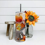 Halloween Tumbler Cat Tumbler Pumpkin Tumbler Halloween Skinny Tumbler Halloween Fall Tumbler 20oz - Scotstee Shop