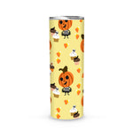 Halloween Tumbler Cute Cartoon Candy Sweet In Halloween and Pumpkin Tumbler Halloween Skinny Tumbler 20oz - Scotstee Shop
