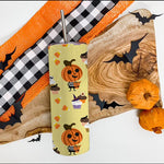 Halloween Tumbler Cute Cartoon Candy Sweet In Halloween and Pumpkin Tumbler Halloween Skinny Tumbler 20oz - Scotstee Shop