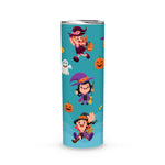 Halloween Tumbler Funny Witches Halloween Spooky Tumblers Pumpkin Tumbler Halloween Skinny Tumbler 20oz - Scotstee Shop