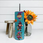 Halloween Tumbler Funny Witches Halloween Spooky Tumblers Pumpkin Tumbler Halloween Skinny Tumbler 20oz - Scotstee Shop