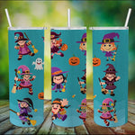Halloween Tumbler Funny Witches Halloween Spooky Tumblers Pumpkin Tumbler Halloween Skinny Tumbler 20oz - Scotstee Shop