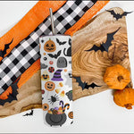 Halloween Tumbler Ghost, Black Cat, Bat, Candy Funny Halloween Spooky Tumblers Pumpkin Tumbler Halloween Skinny Tumbler 20oz - Scotstee Shop