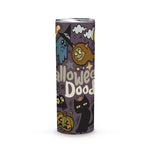 Halloween Tumbler Halloween Dooble Wolf Man Ghost Black Cat Funny Halloween Pumpkin Tumbler Halloween Skinny Tumbler 20oz - Scotstee Shop