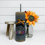 Halloween Tumbler Halloween One Spooky Mama Messy Bun Mom Life Spooky Mama Tumbler Halloween Skinny Tumbler 20oz - Scotstee Shop