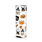 Halloween Tumbler Happy Halloween Trick Or Treat Halloween Scary Halloween Tumblers Halloween Skinny Tumbler 20oz - Scotstee Shop