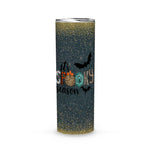 Halloween Tumbler It's Spooky Season Funny Leopard Halloween Spooky Tumbler Halloween Skinny Tumbler 20oz - Scotstee Shop