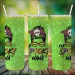 Halloween Tumbler One Spooky Mama Tee Spooky Mom Funny Mom Life Spooky Mama Tumbler Halloween Tumbler Gift Halloween Skinny Tumbler 20oz - Scotstee Shop