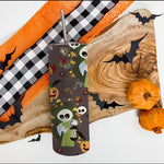 Halloween Tumbler Scary Monsters Halloween Pumpkin Tumbler Halloween Skinny Tumbler 20oz - Scotstee Shop