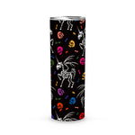 Halloween Tumbler Skeleton Unicorn Human Skulls and Bones Funny Halloween Halloween Skinny Tumbler 20oz - Scotstee Shop