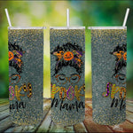 Halloween Tumbler Spooky Mama Messy Bun Pumpkin Patch Halloween Spooky Mama Tumbler Halloween Tumbler Gift Halloween Skinny Tumbler 20oz - Scotstee Shop
