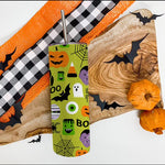 Halloween Tumbler Various Cute Halloween Pumpkin Tumbler Halloween Skinny Tumbler 20oz - Scotstee Shop