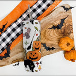Halloween Tumbler Witches, Pumpkins And Black Cats Funny Halloween, Halloween Gift Skinny Tumbler 20oz - Scotstee Shop