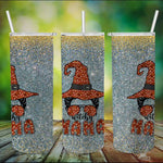 Halloween Tumbler Witchy Mama Halloween Messy Bun Witch Mom Spooky Women Spooky Mama Tumbler Halloween Tumbler Gift Halloween Skinny Tumbler 20oz - Scotstee Shop