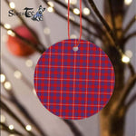 Hamilton Christmas Ornament Hamilton Christmas Ornament Plaid Christmas Ornaments Scottish Clan Hamilton Tartan Ceramic Ornament Plaid Ornaments Circle Hamilton Ornaments - Scotstee Shop