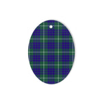 Hamilton Christmas Ornament Hamilton Hunting Modern Tartan Oval Ornaments, Christmas Tree Ornament, Plaid Christmas Ornaments, Ceramic Oval Christmas Tree Decoration, Tartan Oval Ornaments, Christmas Tree Ornament, Plaid Christmas Ornaments, Ceramic Oval Christmas Tree Decoration