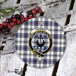 Hannay Scottish Clan Plaid Ornament Gift. Christmas Tree Ornament Hannay Clan Tartan Ornament Great Christmas Ornaments Gift - Scotstee Shop